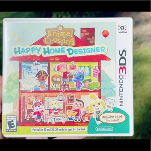 Animal crossing Happy Home Designer W amiibo card
